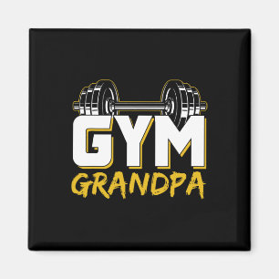 Imán Entrenamiento de Fitness Gimnasio Abuelo Levantami