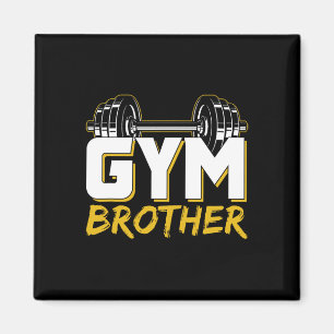 Imán Entrenamiento de hermano de gimnasio Fitness Worko