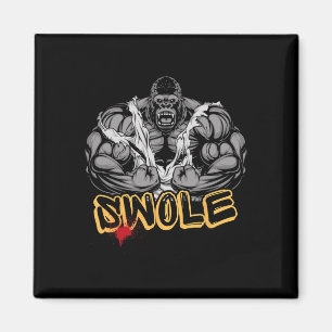 Imán Entrenamiento de musculación fuerte Gorilla Mode S