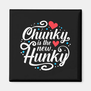 Imán Entrenamiento Fitness Divertido Chunky Es El Nuevo