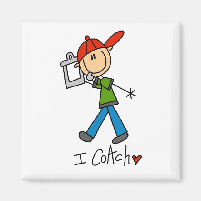 Imán Entrenaré camisetas y regalos (Frente)