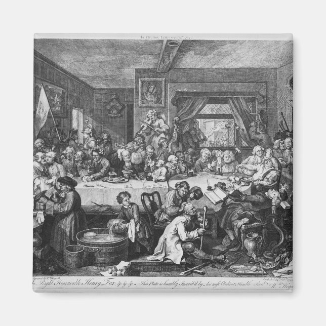 Imán Entretenimiento electoral, 1755 (Frente)