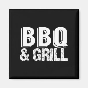 Imán Entusiasta de la cocina a la parrilla de verano