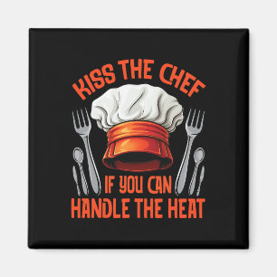 Imán Entusiasta de la cocina Chef Kiss a la parrilla ah