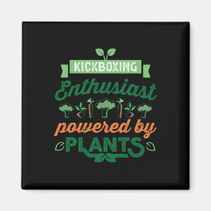Imán Entusiasta del Kickboxing Impulsado Por Plantas Re