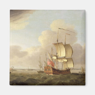 Imán Enviando en el estuario de Thames, c.1761-66
