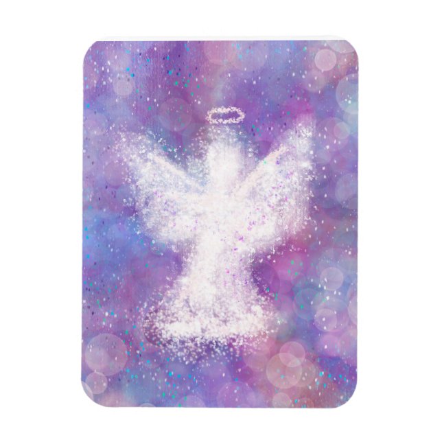 Imán Enviando este ángel para que te vigile (Vertical)
