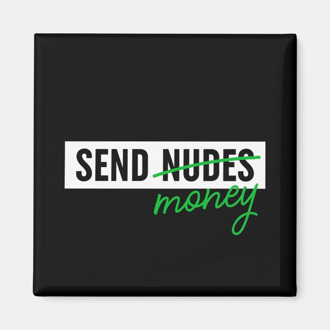Imán Enviar dinero (Frente)