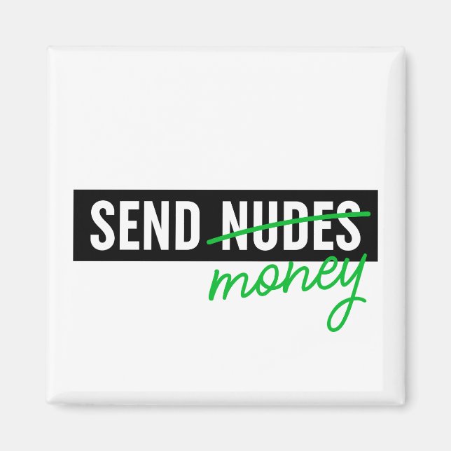 Imán Enviar dinero (Frente)