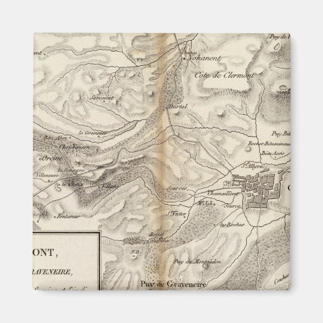 Imán Environs de Clermont (Frente)