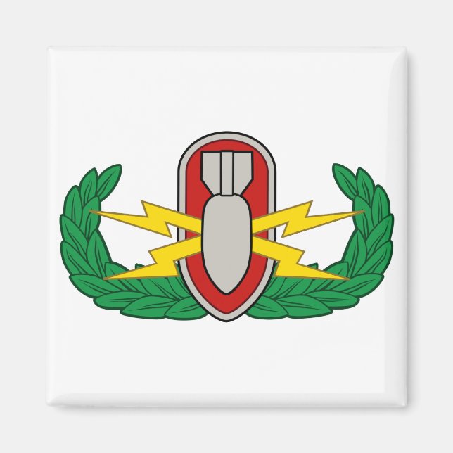 Imán EOD en color (Frente)