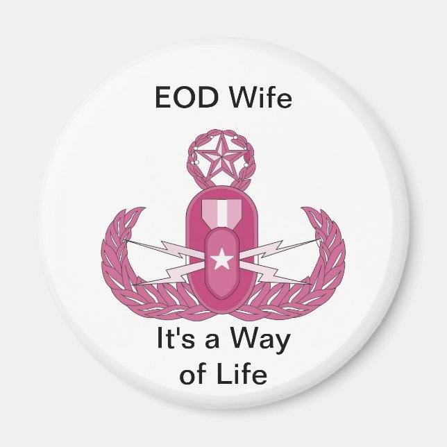 Imán EOD Wife (Frente)