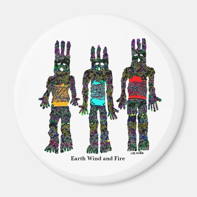 Imán Eólico y fuego terrestre (Frente)