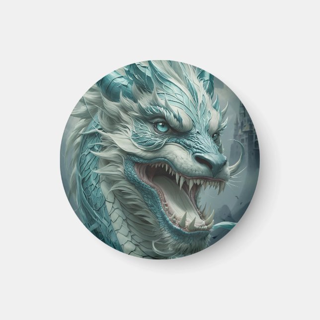 Imán Epic Blue Storm Dragon (Frente)