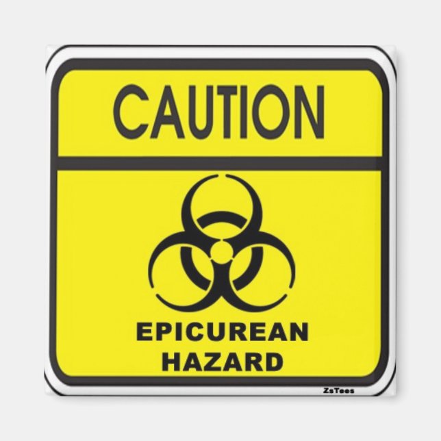 Imán Epicurean Hazard (Frente)