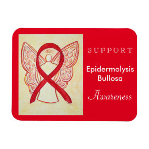 Imán Epidermolysis Bullosa (EB) Awareness Ribbon Magnet