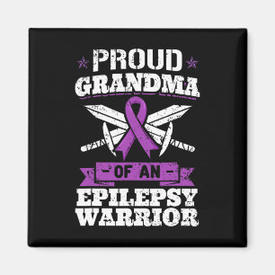 Imán Epilepsia Warrior Grandma Epileptic Seizade Disord