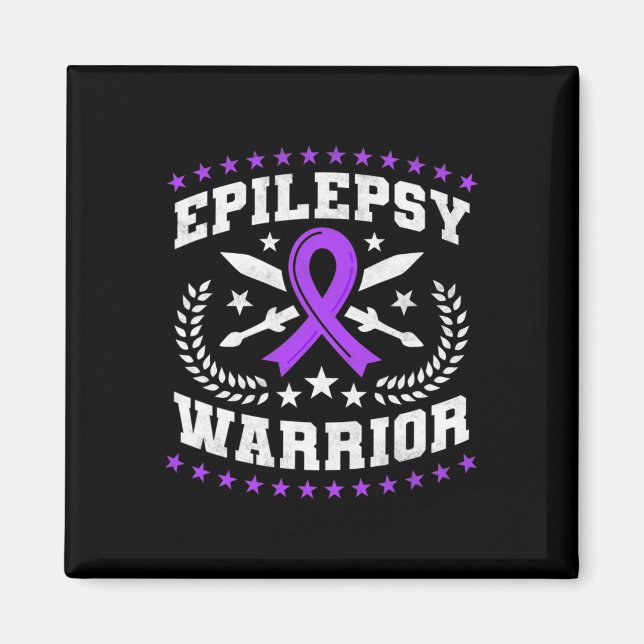 Imán Epilepsy Warrior (Frente)