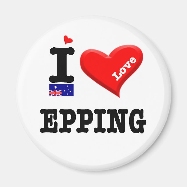 Imán EPPING - Me encanta (Frente)
