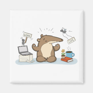 Imán Equilibrio entre vida y trabajo | Oso hormiguero
