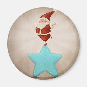 Imán Equilibrist Papá Noel