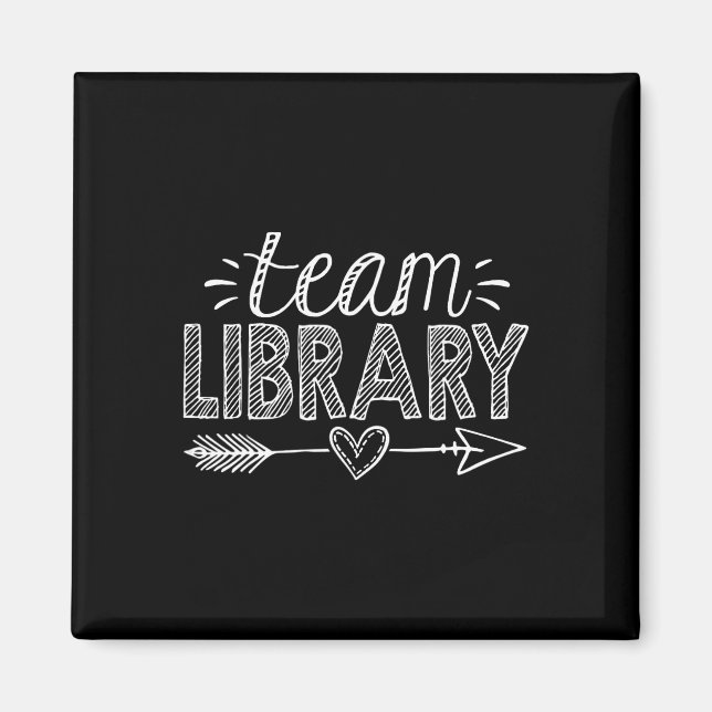 Imán Equipo Biblioteca Tee Profesor Estudiante Ck A La  (Frente)