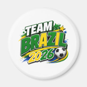 Imán EQUIPO BRASIL 2026 Fan Ma Brasileño