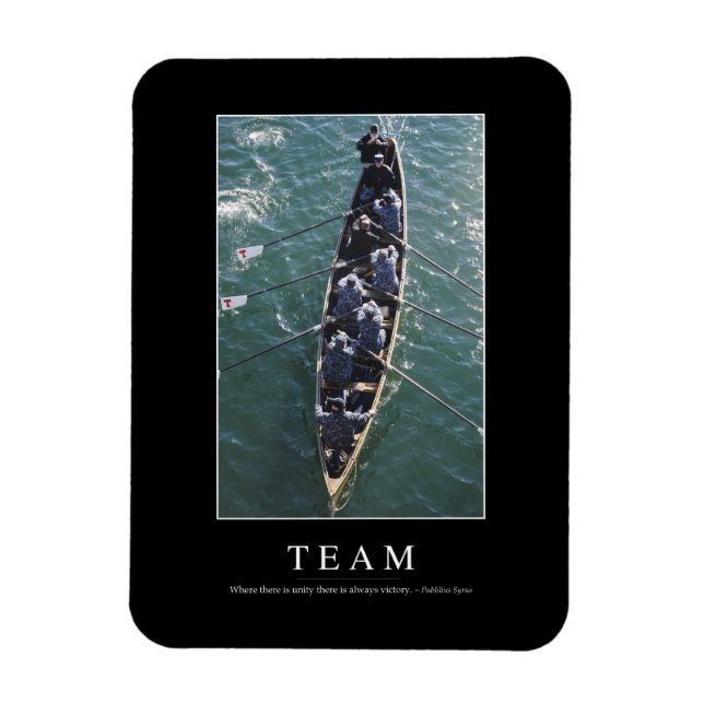 Imán Equipo: Cita Inspiradora 1 (Vertical)