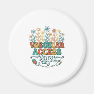 Imán Equipo de Acceso Vascular Diseño de Camiseta Médic