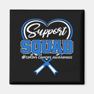 Imán Equipo de apoyo al cáncer de colon conciencia del
