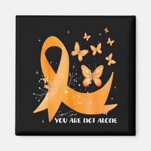 Imán Equipo de Apoyo Cinta Naranja Esclerosis Múltiple