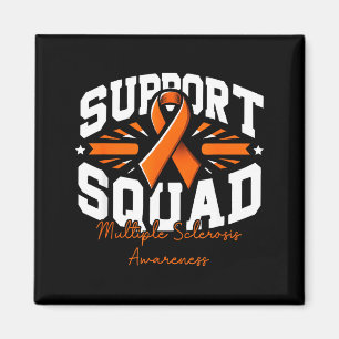 Imán Equipo de Apoyo Cinta Naranja Esclerosis Múltiple 