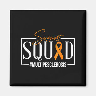 Imán Equipo de apoyo Cinta naranja Esclerosis múltiple 