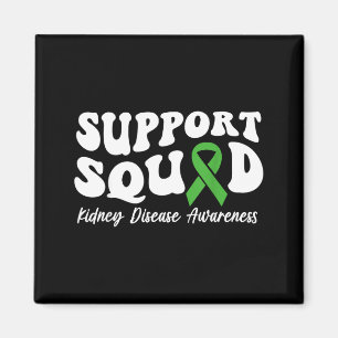 Imán Equipo de Apoyo Cinta Verde Enfermedad Renal
