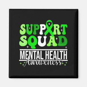 Imán Equipo de apoyo conciencia de salud mental unidad