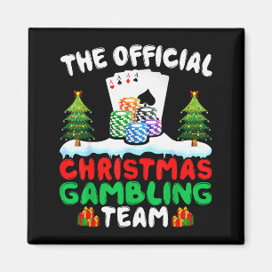 Imán Equipo de Apuestas de Navidad - Apostador Divertid