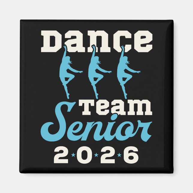 Imán Equipo de Baile Clase Mayor de 2026 (Frente)