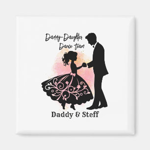Imán Equipo de baile Daddy-Daughter