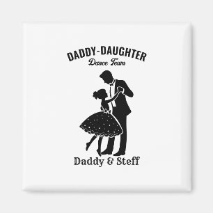 Imán Equipo de baile Daddy-Daughter (4) T-Shirt