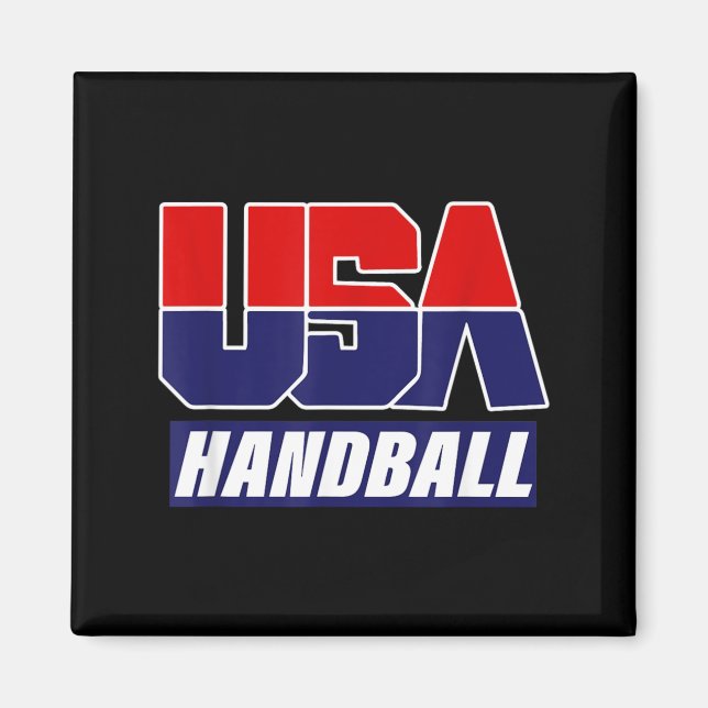 Imán Equipo de balonmano 2021 EE. UU. (Frente)