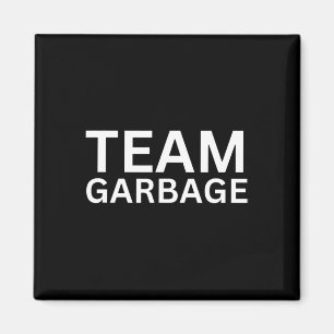 Imán Equipo de basura para camiseta de simpatizantes de