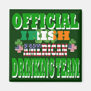 Imán Equipo de bebidas irlandés-americano
