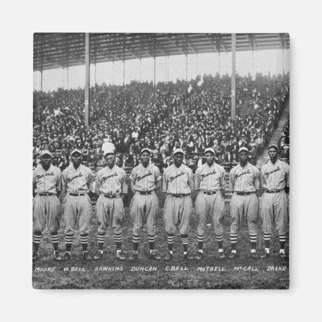 Imán equipo de béisbol Monarchs de Kansas City (Frente)