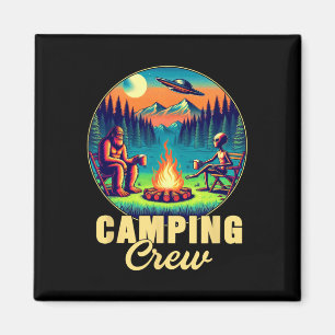 Imán Equipo de Camping Camper Equipo de Bebida Divertid