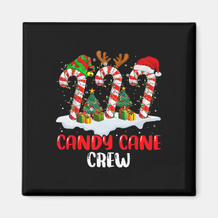 Imán Equipo de Caramelo de Navidad Divertido Familiar P