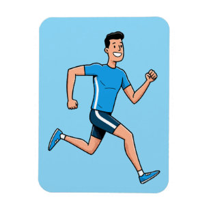 Imán Equipo de Carrera – Correr Inspirador