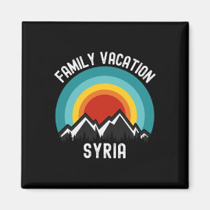 Imán Equipo de coincidencia de vacaciones de la familia