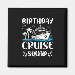 Imán Equipo de crucero de cumpleaños Grupo de fiesta de