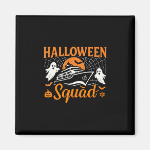 Imán Equipo de crucero de Halloween 2025 Familia Crucer