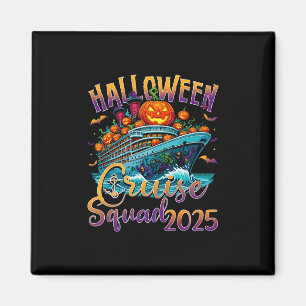 Imán Equipo de crucero de Halloween 2025 Vacaciones Coi